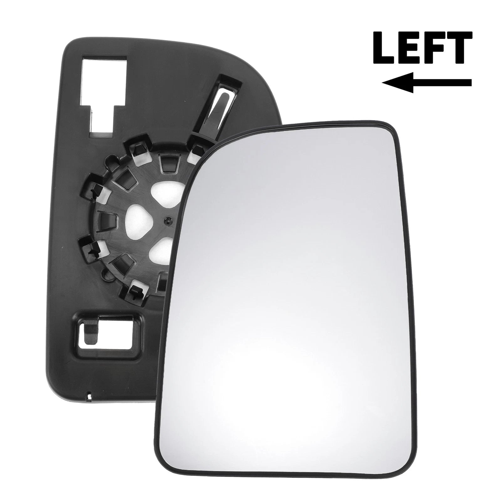 Car Mirror Glass Left Upper White Non Heated for Mercedes Sprinter 2018–2023