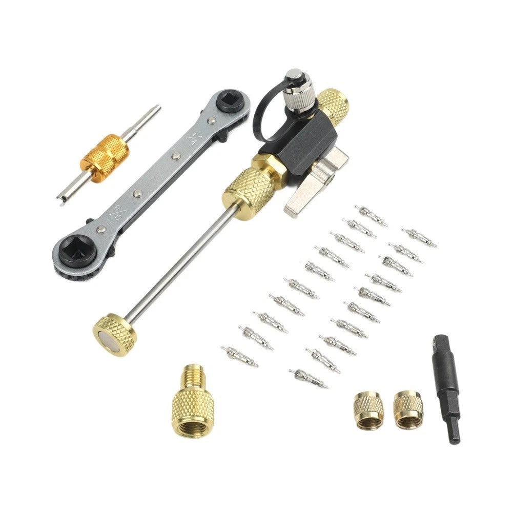 HVAC Service Wrench Set for Valve Core Installation Removal Refrigeration Use