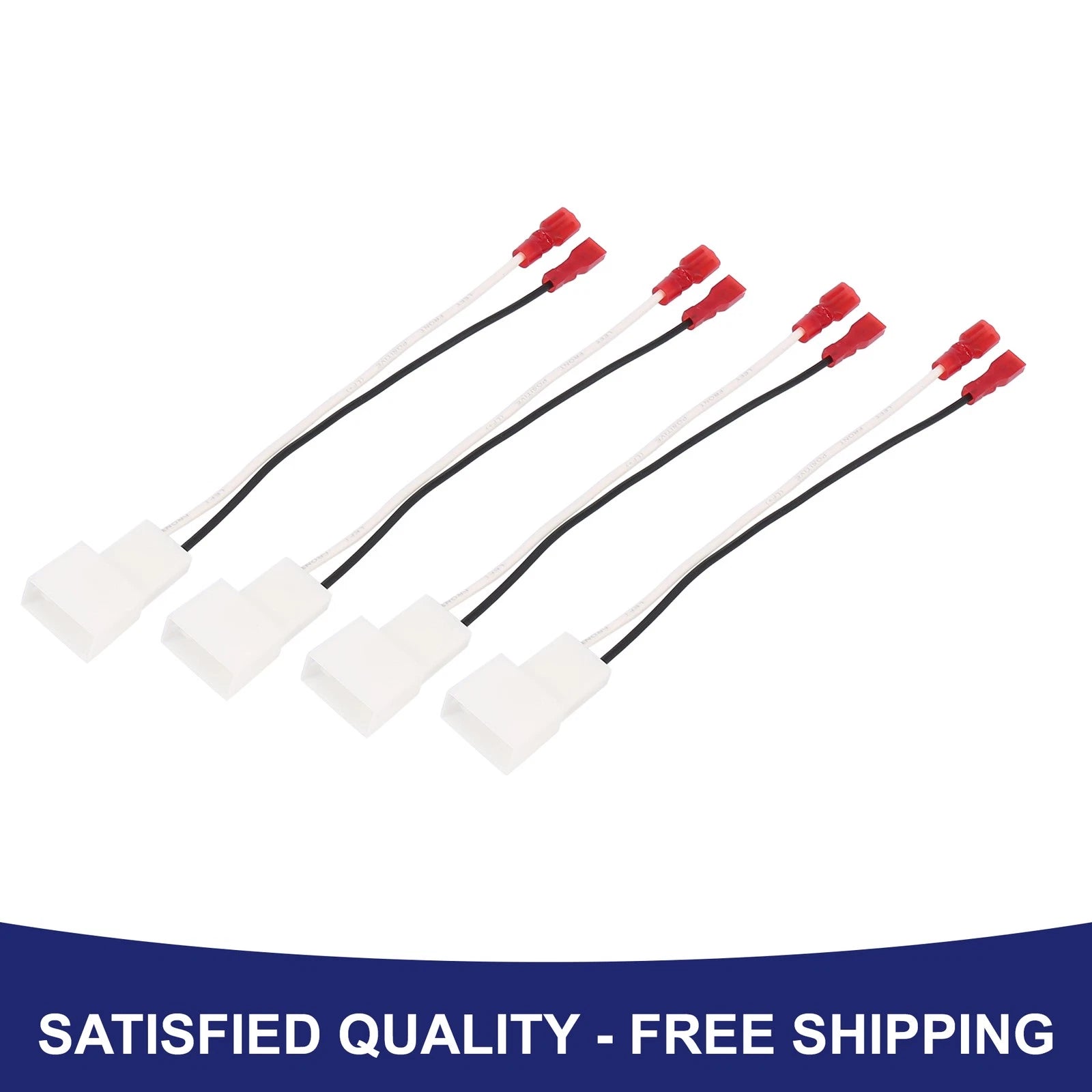 Car Speaker Connector Harness Adapter for Toyota Tacoma (1995–2014) 4 Pack