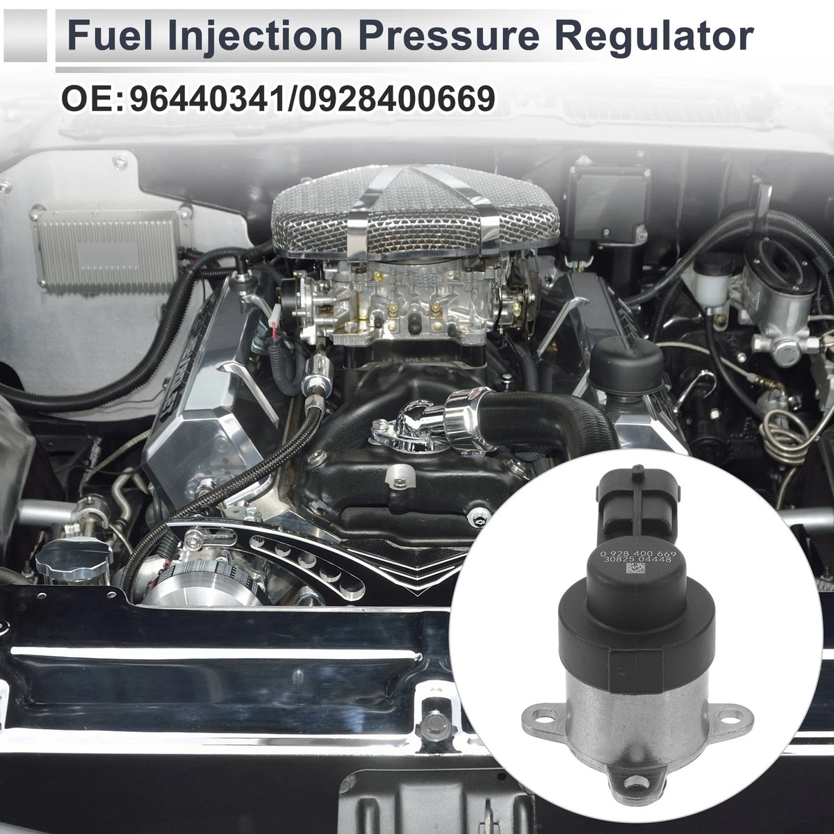 Fuel Pressure Regulator Replacement for Chevrolet Nubira (2007–2011) 20–70 PSI