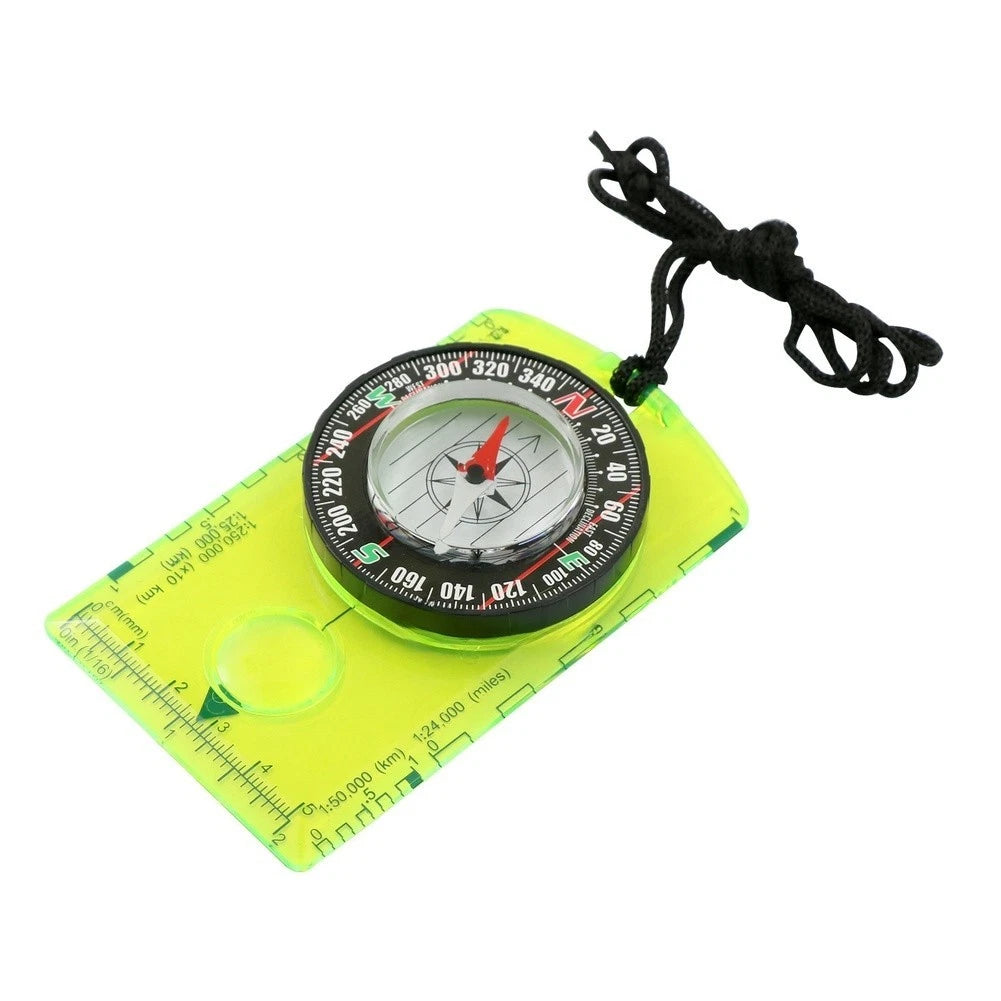 Acrylic Map Scale for Compass Integration (Hiking Camping)