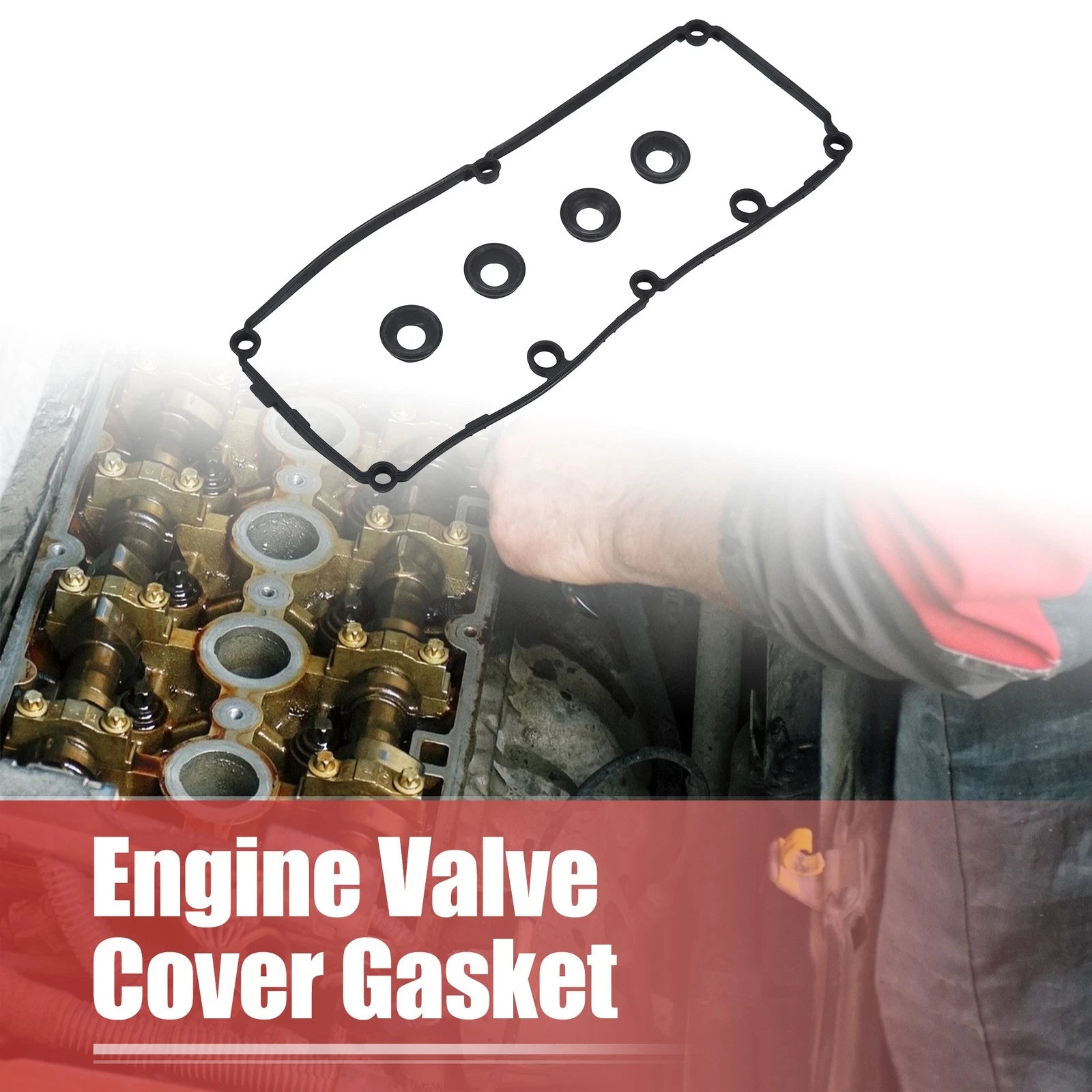 Engine Valve Cover Gasket Set for Audi A1 Skoda Alhambra (2011–2018)