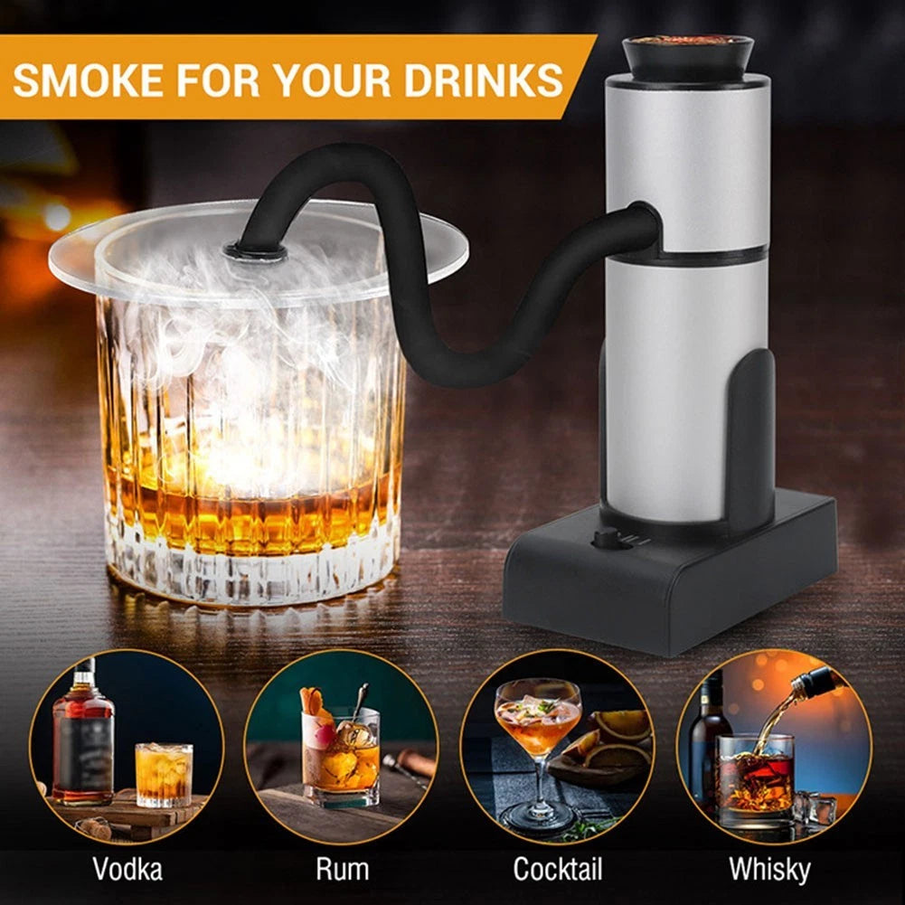 Handheld Smoke Infuser for Flavor Enhancement