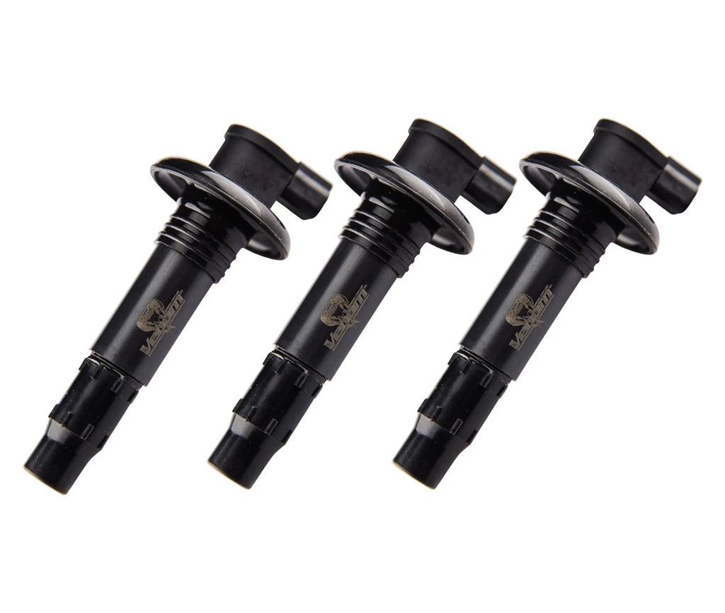 3-Pack Ignition Coil & Spark Plug for SeaDoo Speedster Challenger 4-Tec (2002–2009)