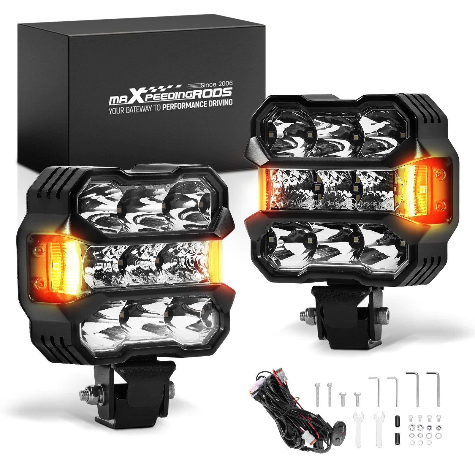 4.5" LED Work Light Bar for Offroad Vehicles (Universal)