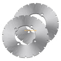 2X Front Brake Rotor Disc for Polaris Scrambler 400 500 4X4 2x4 (1998–2000)