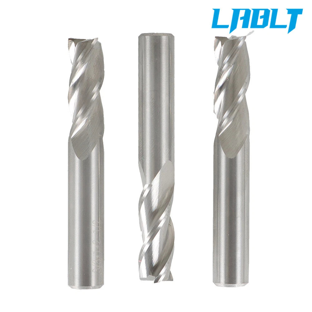 3X 3/8" 3 Flute End Mill for LABLT (Regular, 2-1/2" Overall Length, Carbide)
