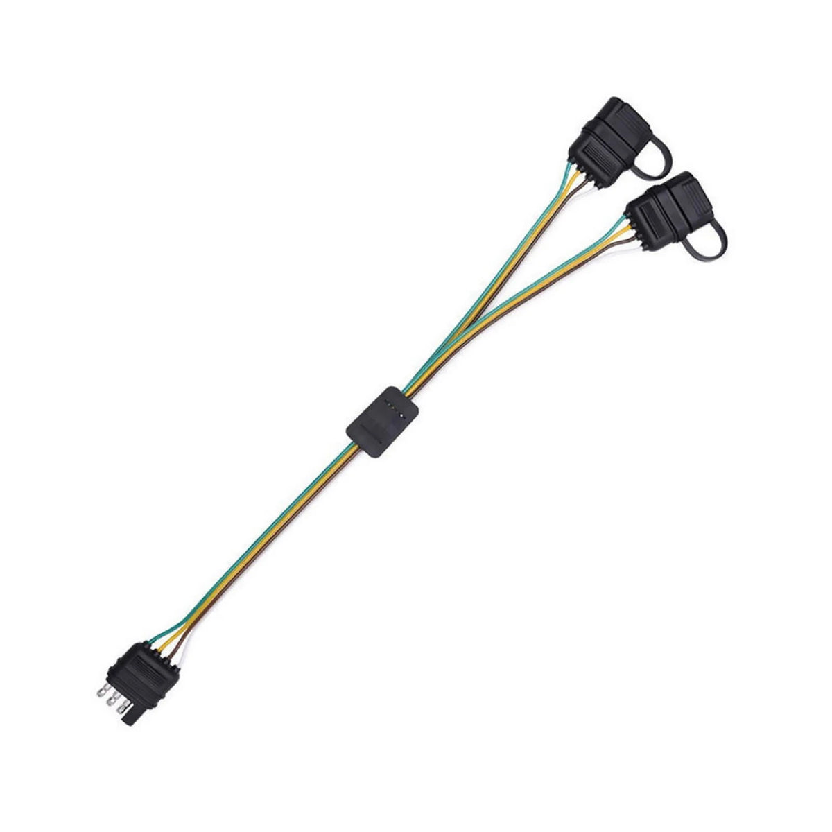 4 Way Y-Splitter Adapter for Trailer Connector (4 Pin)