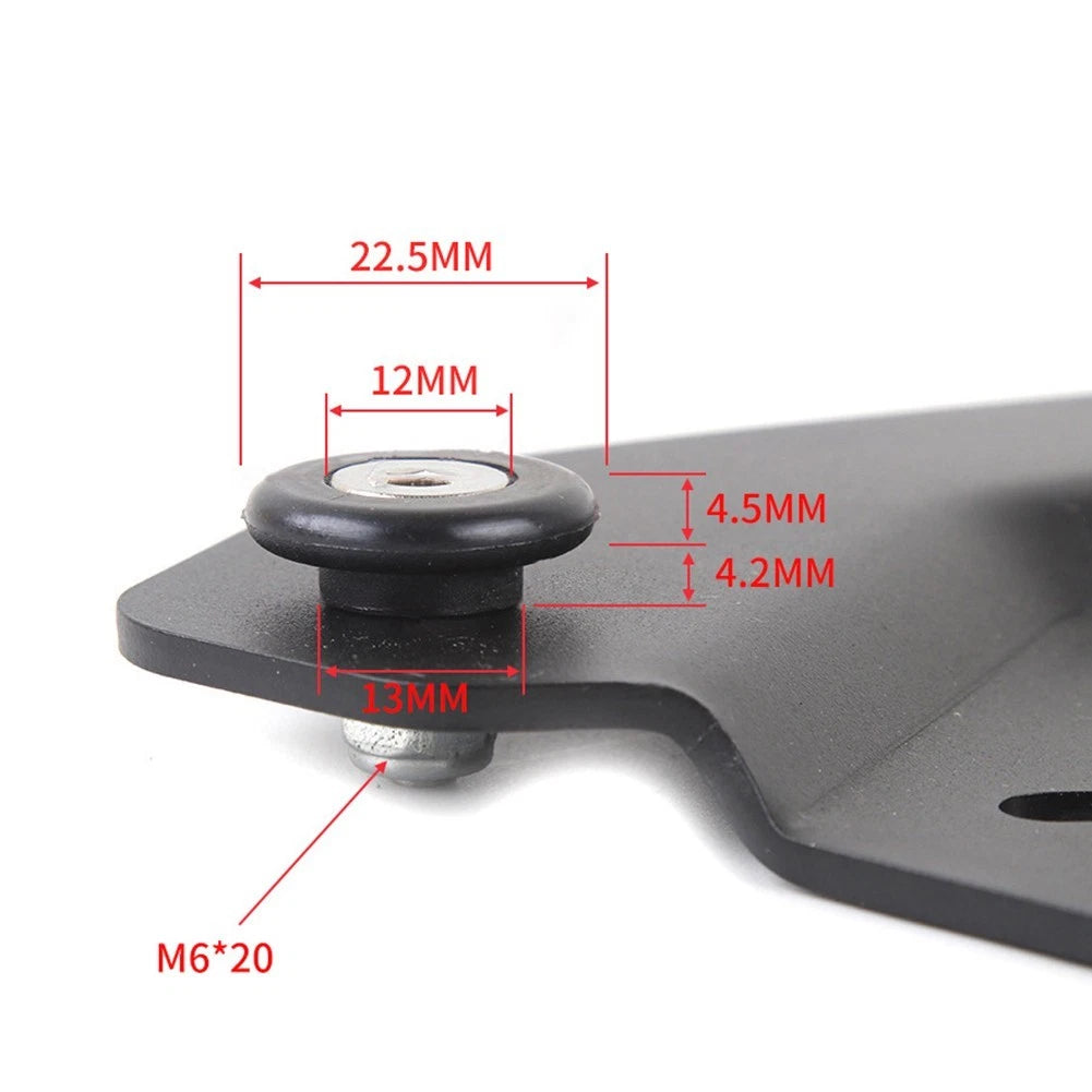Bracket Base Plate Trunk Buckle for Motorcycle (Direct Replacement)