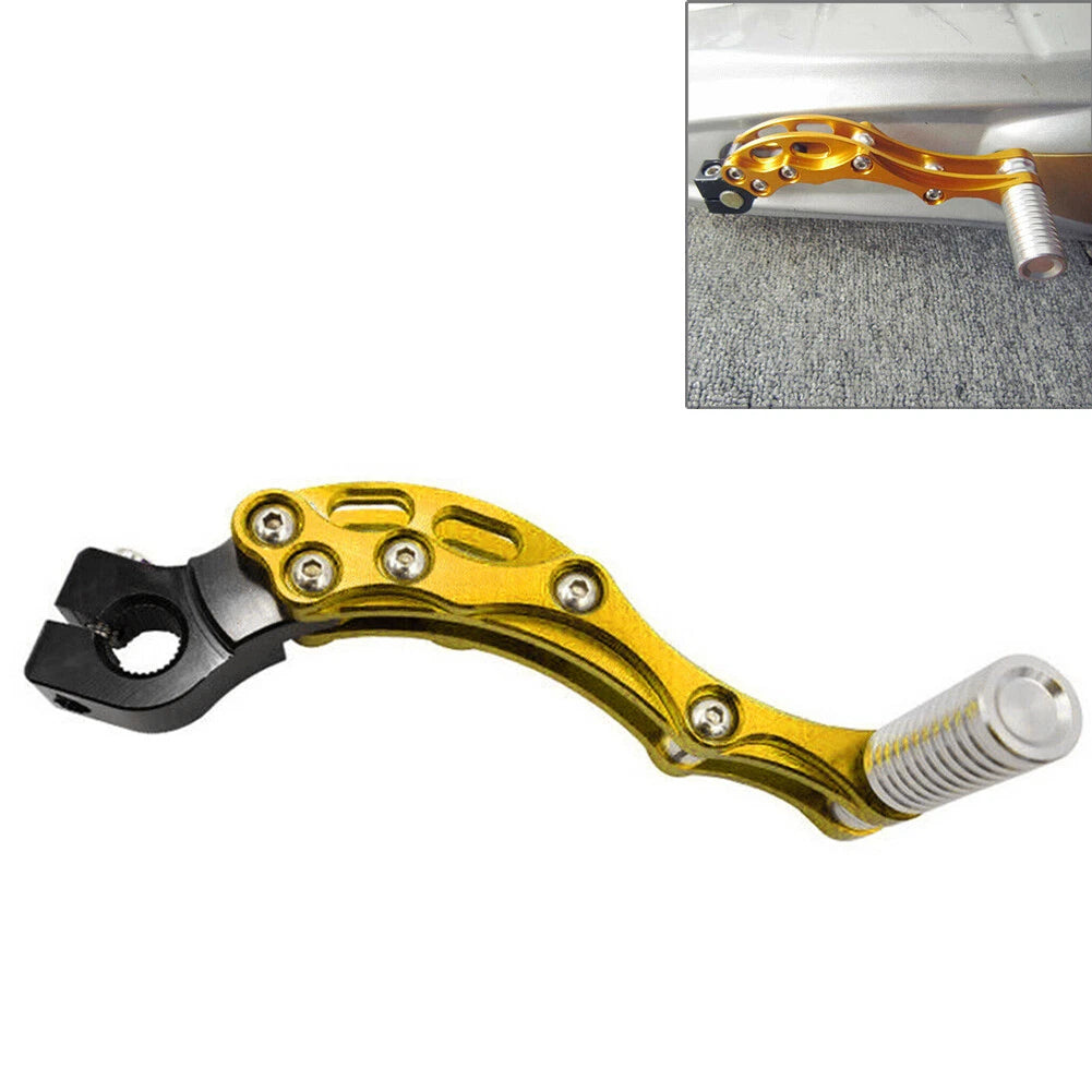 Modified CNC Engine Levers Starter Pedal Shift Lever Golden Universal Motorcycle