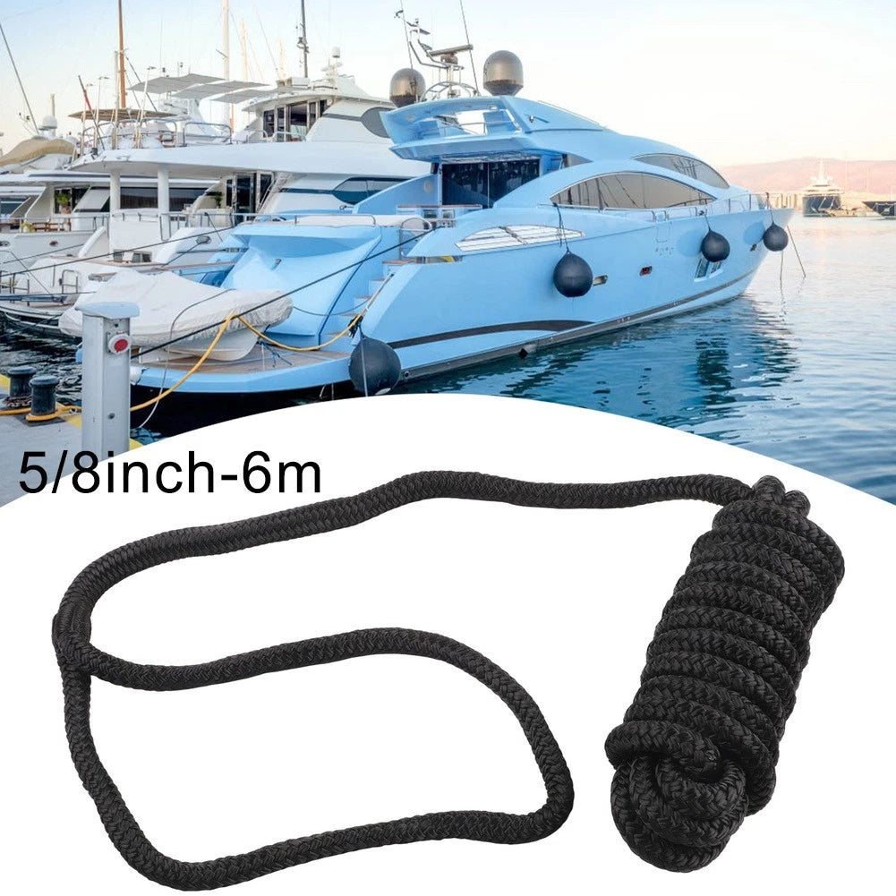Mooring Line for Boat Docking (Shock Absorption, Abrasion Resistant)