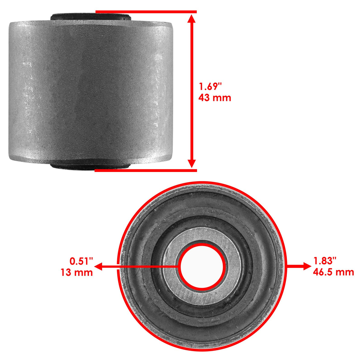 Sickle Knife Head Bushing Replacement for New Holland Forage Harvester 880N2 (2002–2016)