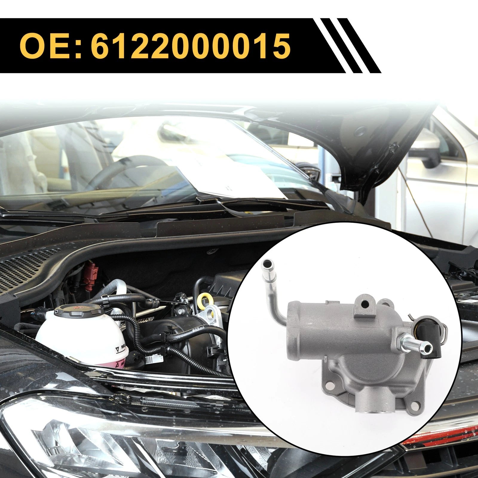 Engine Coolant Thermostat Housing Assembly for Mercedes-Benz G-Class W461 (2016–2019)