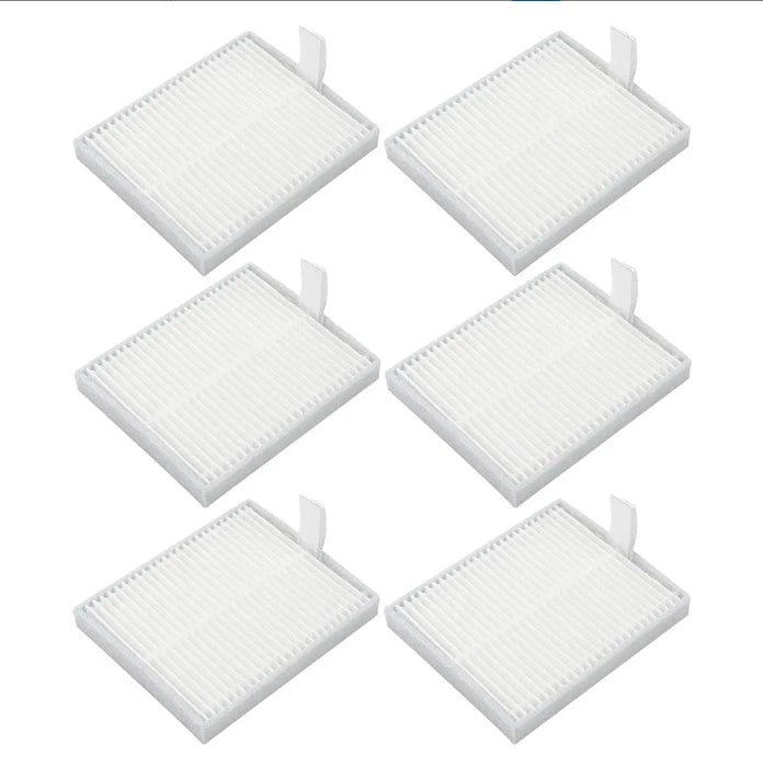 6X HEPA Filter Kit for Xiaomi Mijia S20 D106 Robot Vacuum