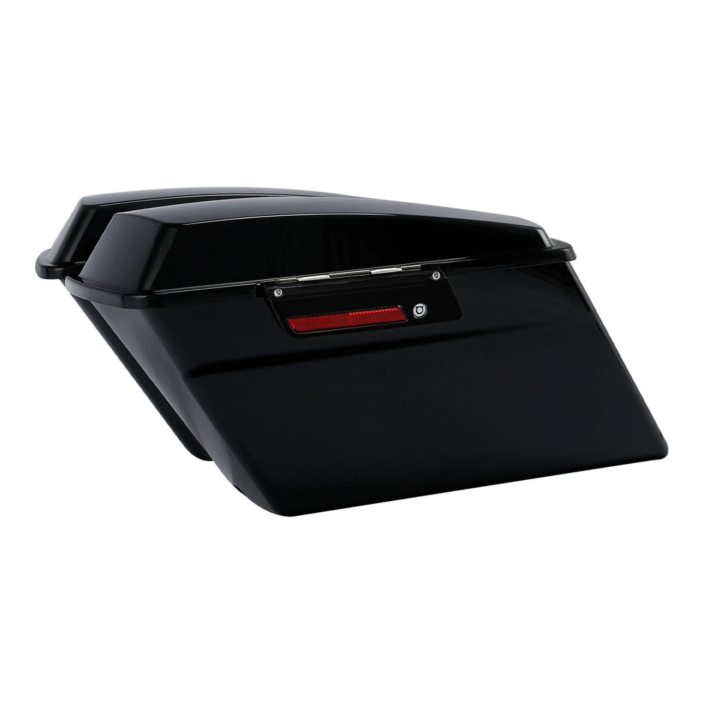 Hard SaddleBags with Conversion Bracket for Harley Softail Springer (1984–2017)