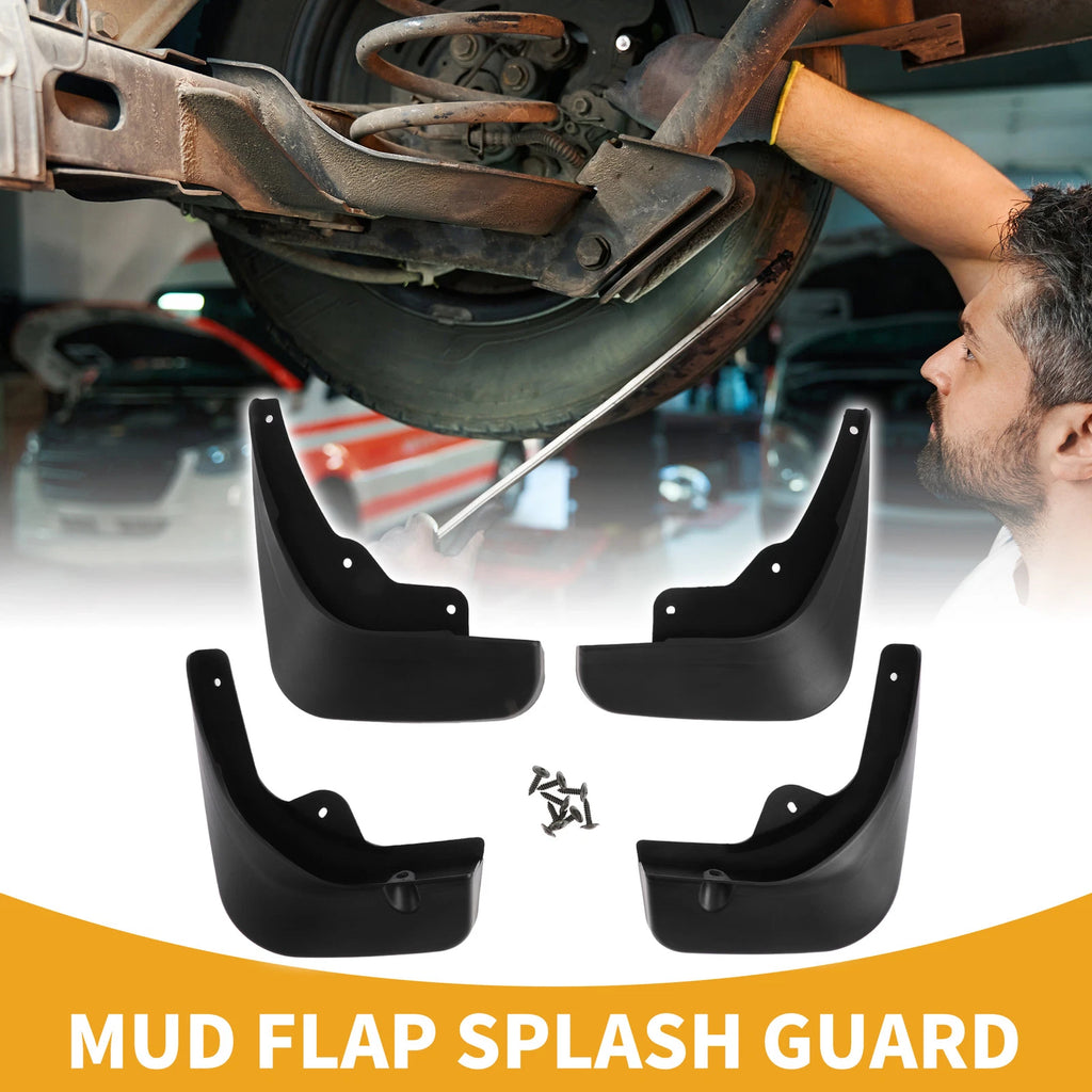 Set of 2 Front & Rear Mud Flap Splash Guards for Citroen C5 (2008–2017)