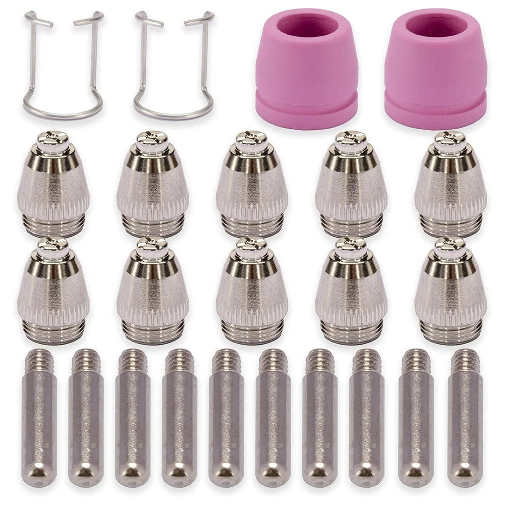 24PCS Plasma Cutter Torch Tip Kit SG55 AG60 WSD60 for CUT60SP LGK 60