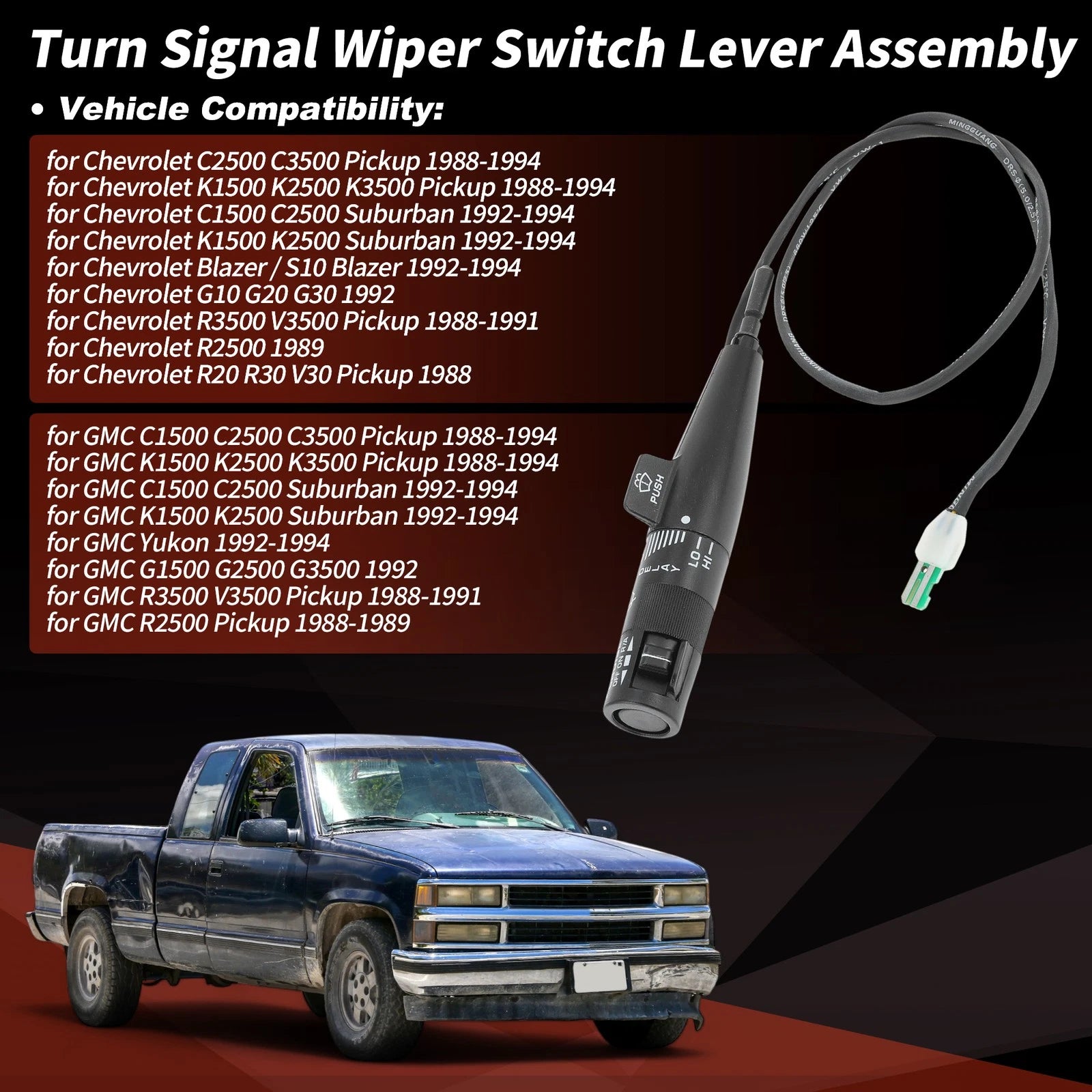 Turn Signal Switch Lever Replacement for Chevy Silverado (1999–2002)