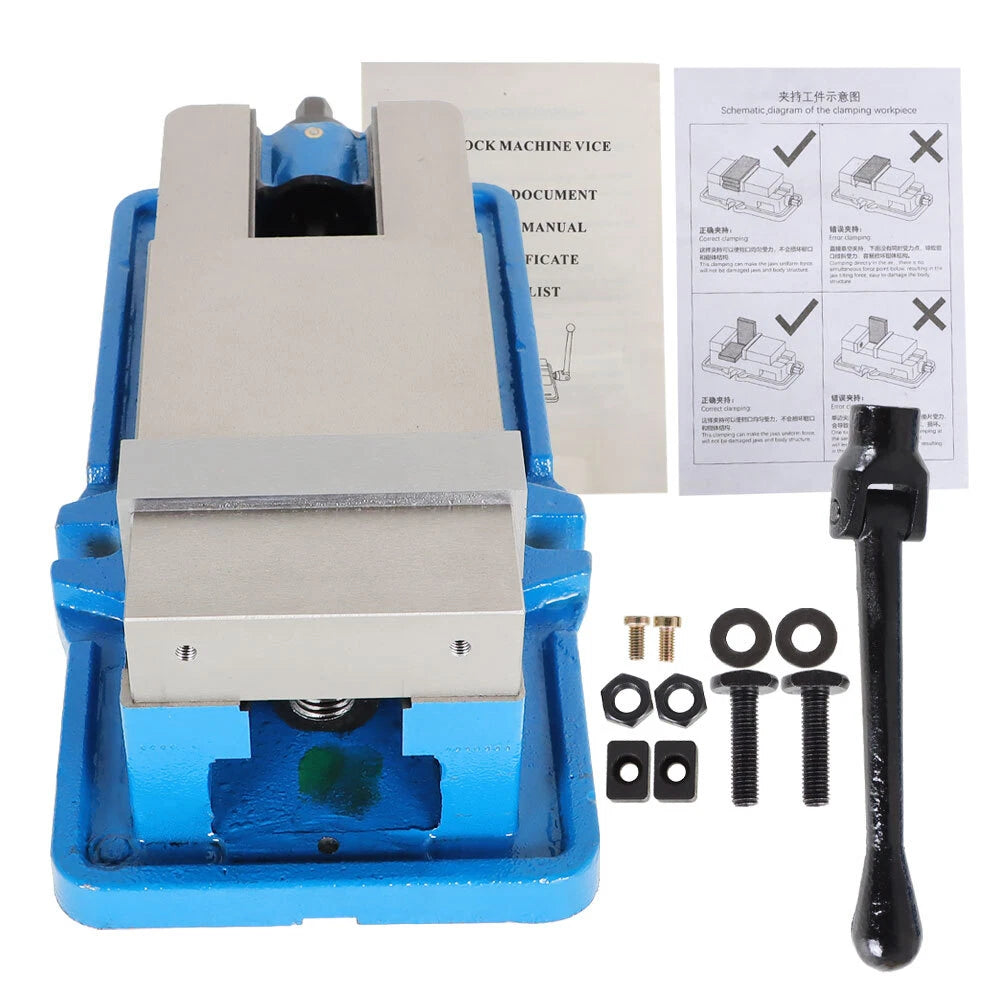4 Inch Vise Lockdown for CNC Milling Machine