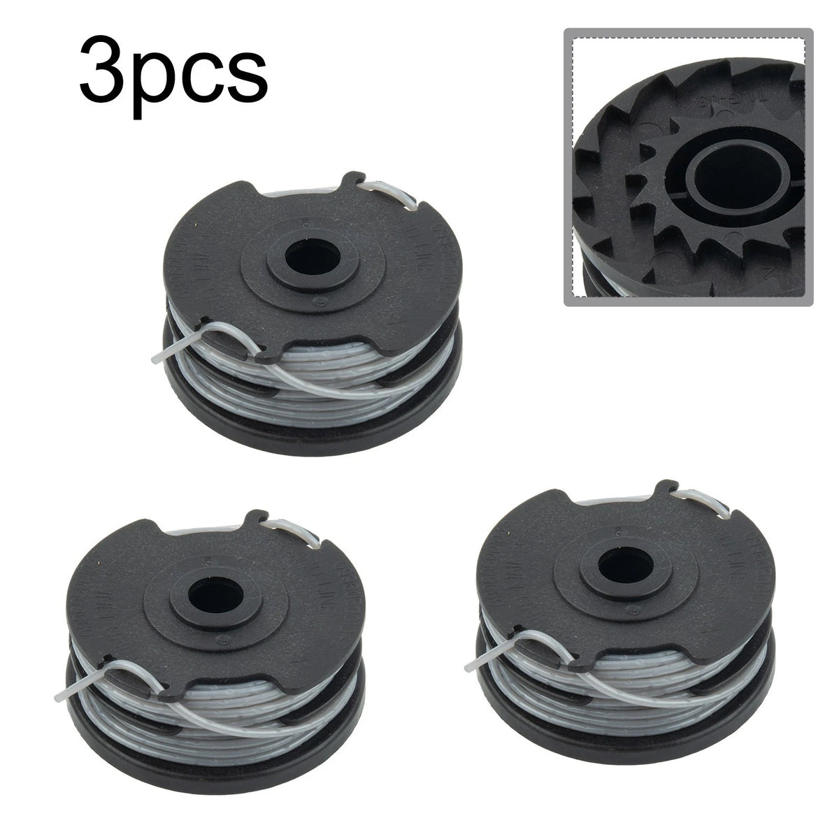 3X Spool Line for Mountfield MT48Li Trimmer (No Year Supplied)
