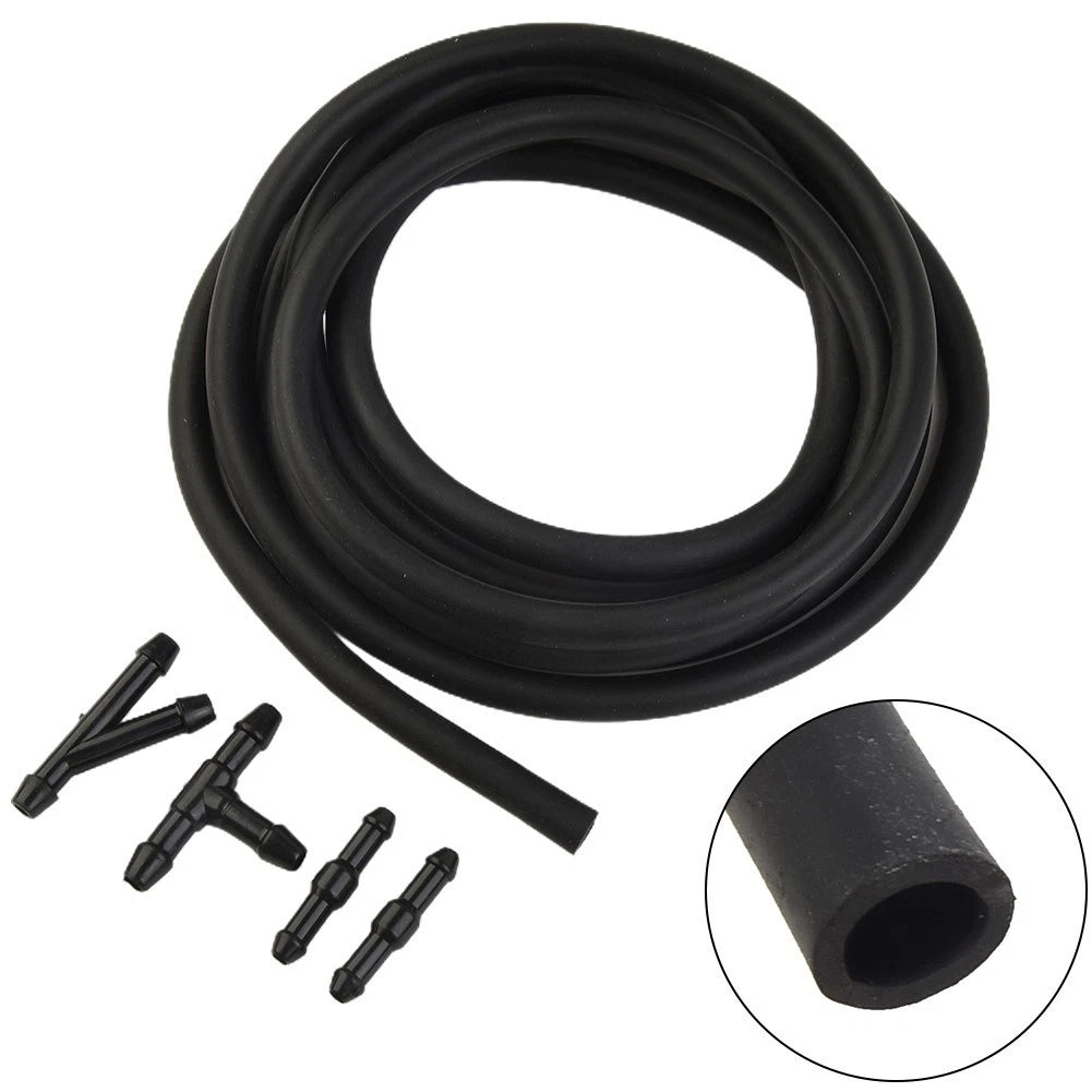 Windscreen Washer Jet Pump Nozzles & Hose Pipe for Universal Vehicles (65ft)