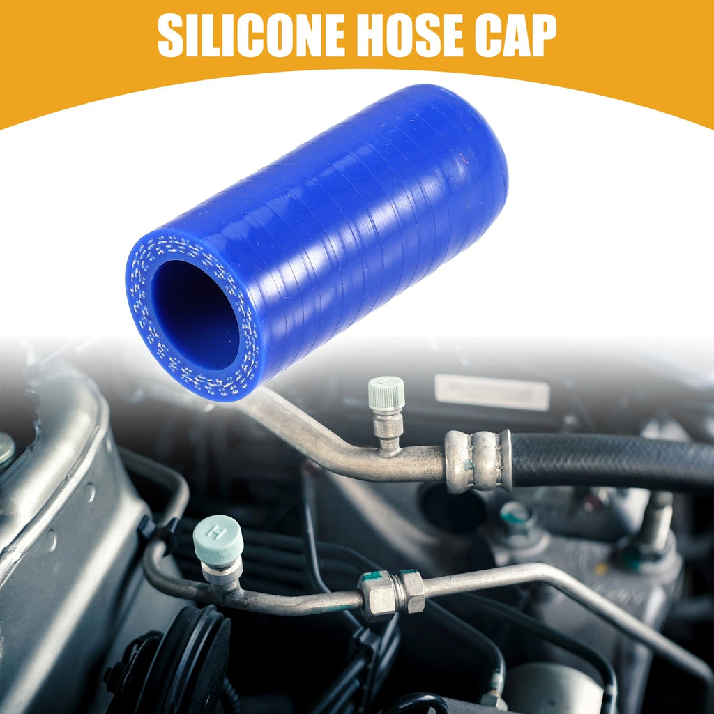 Universal Silicone Coolant Cap Intake Vacuum Hose End Plug 18mm (0.71")