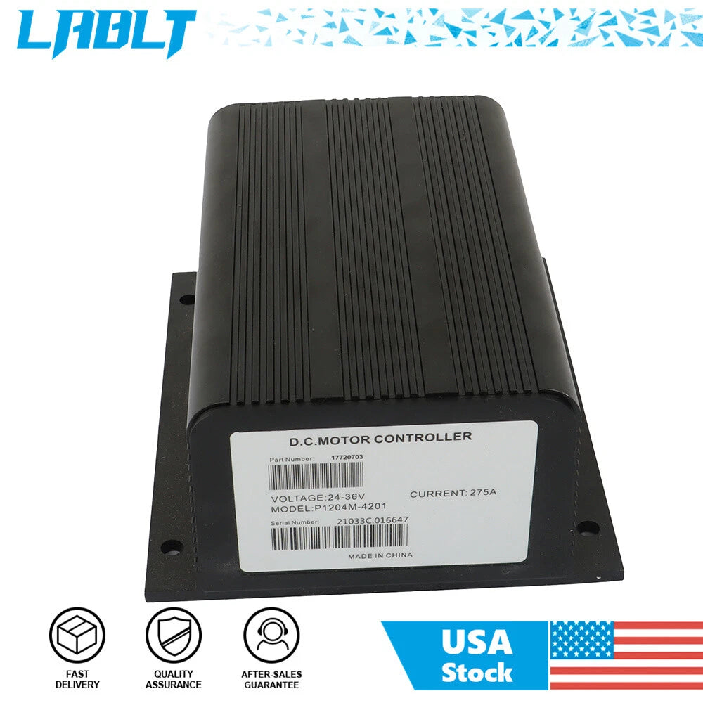 DC Motor Controller for EZGO Club Car Golf Carts (36V 275AMP 0-5kΩ)