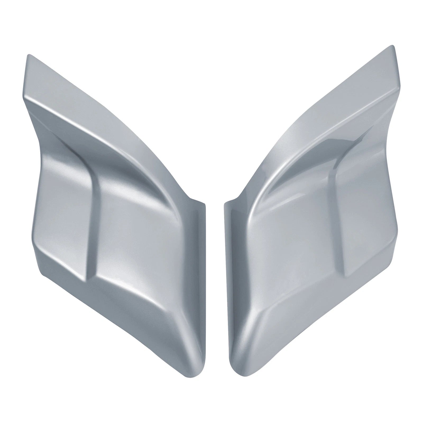 Stretched Side Covers Panel for Harley Street Glide (2014–2024) Barracuda Silver