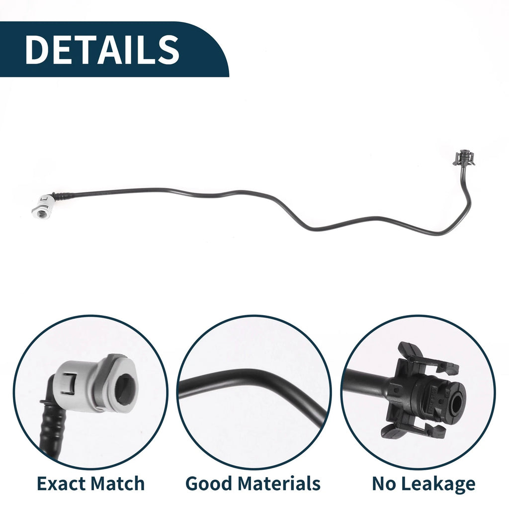 Radiator Hose Coolant Pipe for Volvo XC60 (2010–2014) - Plastic Black