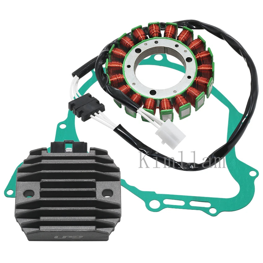 Stator Coil, Regulator, Gasket for Yamaha XVS650 Drag Star 650 (1997–1999)