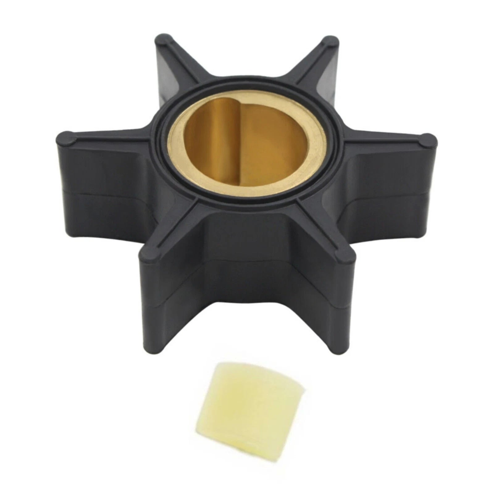 Water Pump Impeller & Key for Johnson Evinrude 20-35HP Outboard (1990–2023)