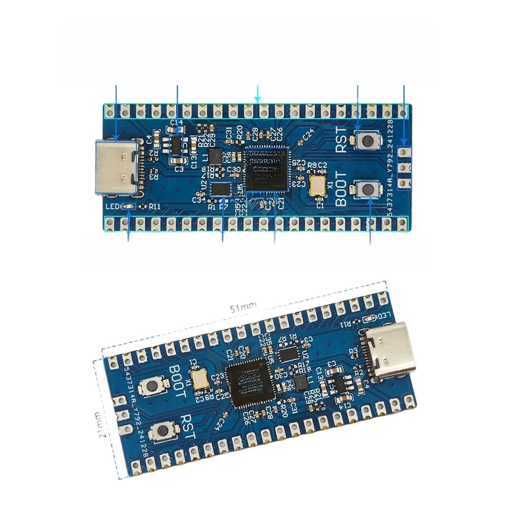 RP2350A Dev Board for USB Powered Applications