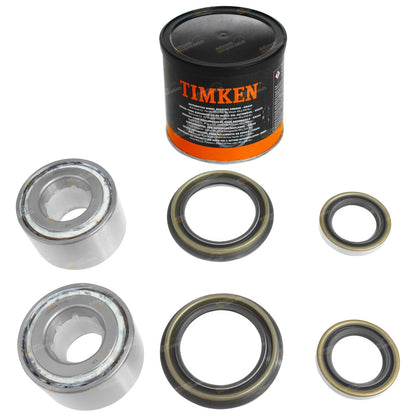 Rear Wheel Bearing Kit + Grease for Maverick DA (1988–1993) Disc Brakes
