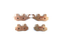 Brake Pad Set for Suzuki Quadrunner Quadmaster 450 (2000–2002)