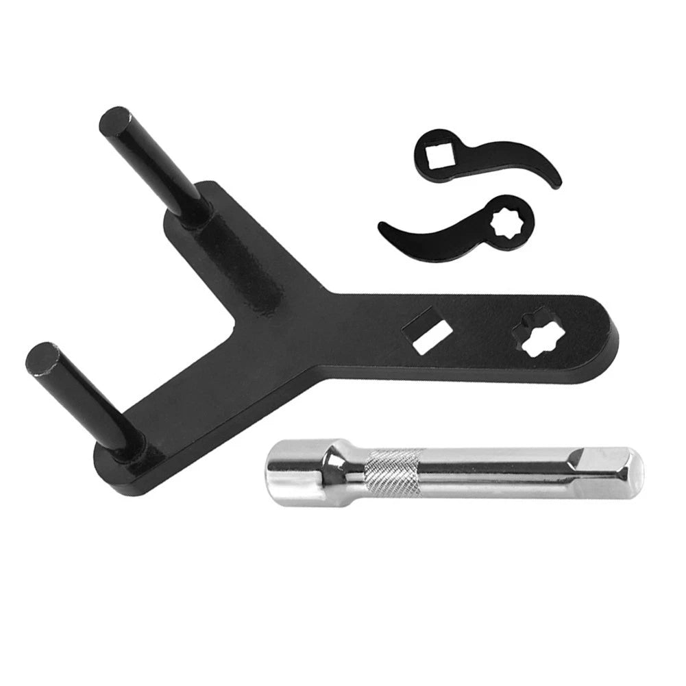 Lower Control Arm Prying Tool with Alloy Steel Construction and Extension Pole