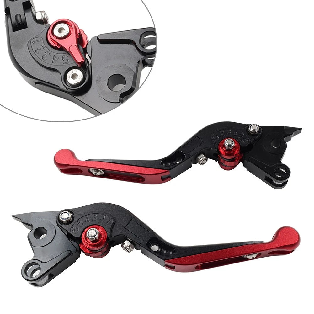 2X Adjustable Brake Clutch Levers for Ducati MS4 MS4R M1000 ST3 ST4 S ABS 748