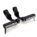 1.25" Adjustable Highway Long Mount Skull Footpeg for Harley Touring (2014–2023)