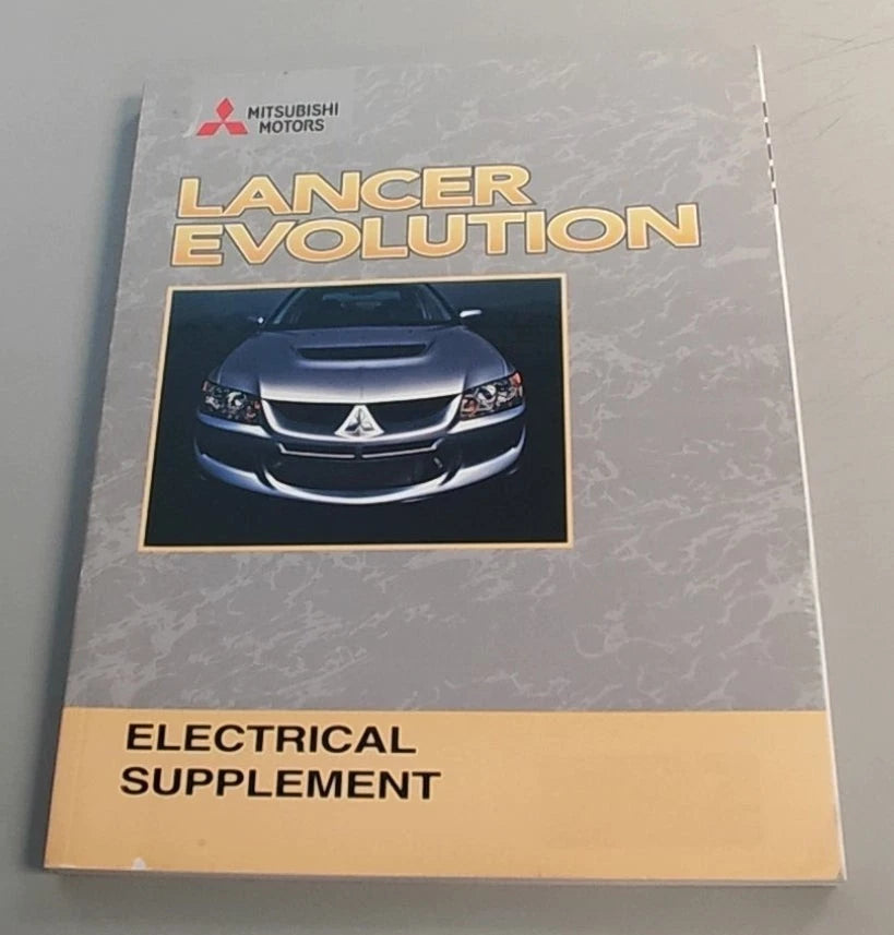 Electrical Supplement Manual for Mitsubishi Lancer Evo (2003)