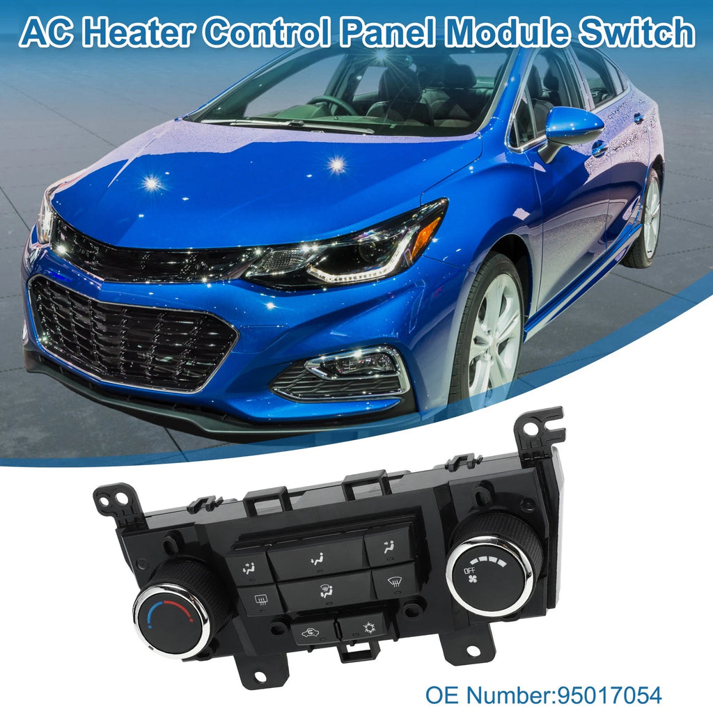 HVAC A C Heater Climate Control Panel Replacement for Chevrolet Cruze (2011–2012)