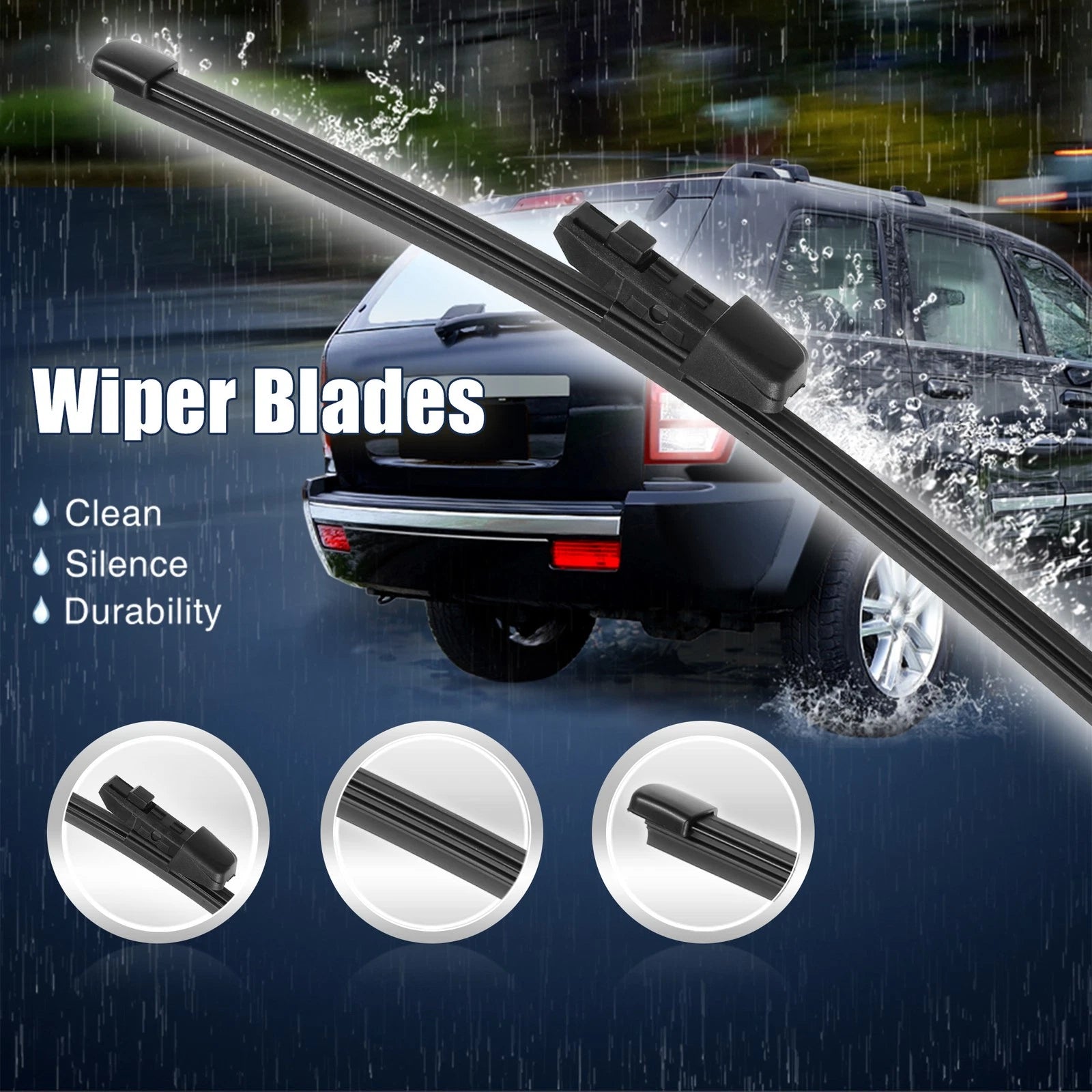 Rear Windshield Wiper Blade 11 Inch Replacement for Audi (2000–2015)