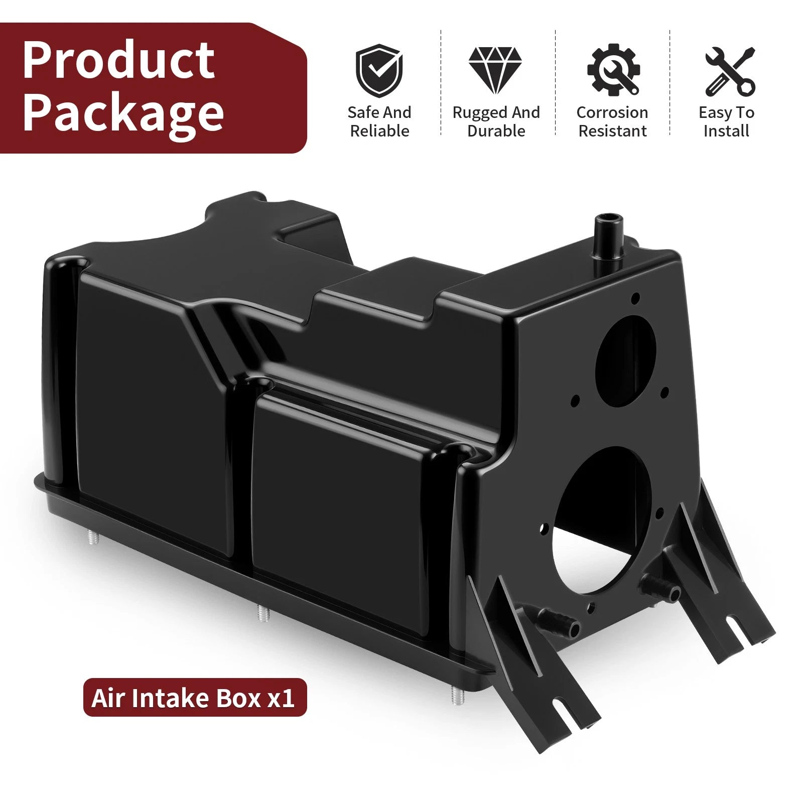 Air Intake Box for Polaris Xplorer 500 4X4 (1997) Replaces #5432667, 5432085