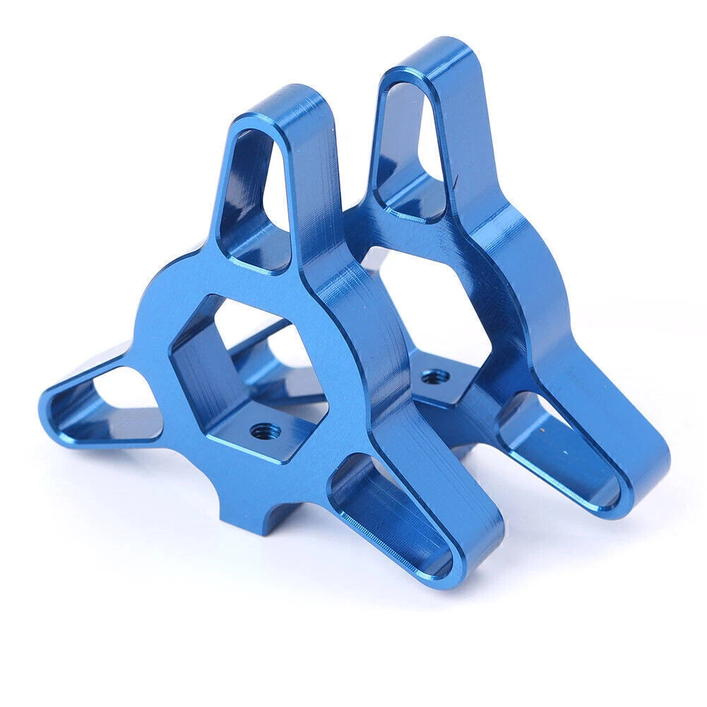 2PCS 14mm CNC Aluminum Fork Preload Adjusters Universal Blue Motorcycle UK