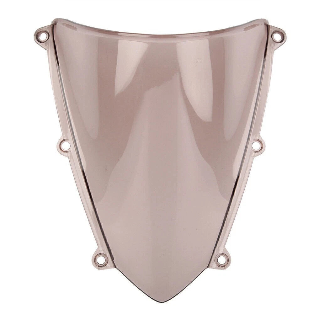 2X Windshield Wind Shields Double Bladder for Honda CBR600RR (2007–2012) Tan