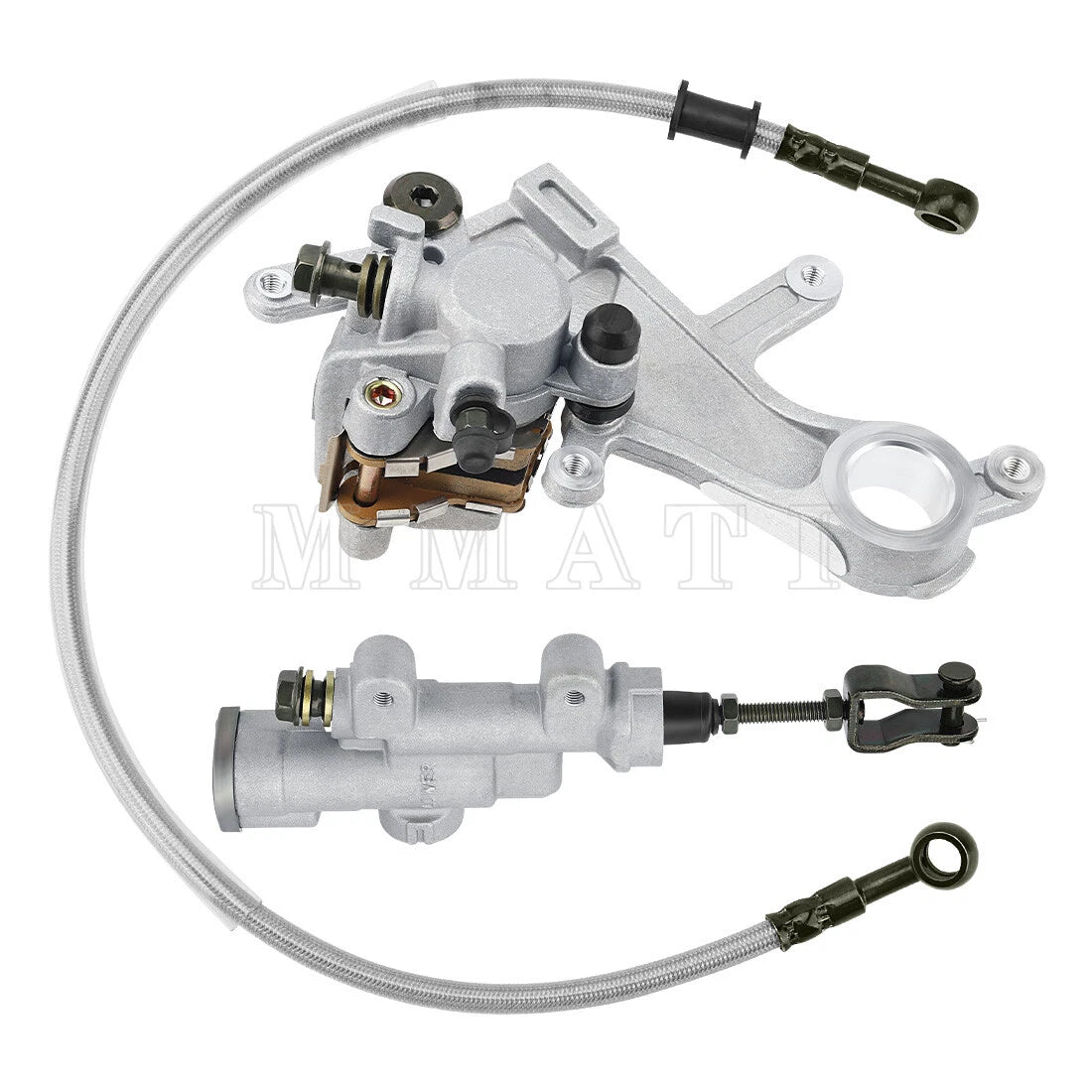 Rear Brake Master Cylinder & Caliper & Hose Kit for Honda CRF450R (2002–2020)