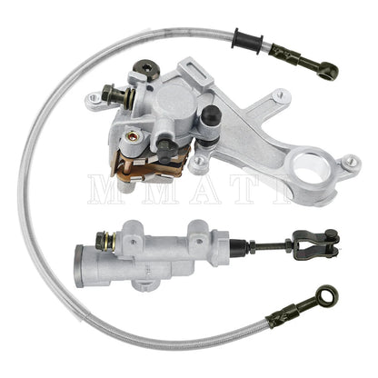 Rear Brake Master Cylinder & Caliper & Hose Kit for Honda CRF450R (2002–2020)