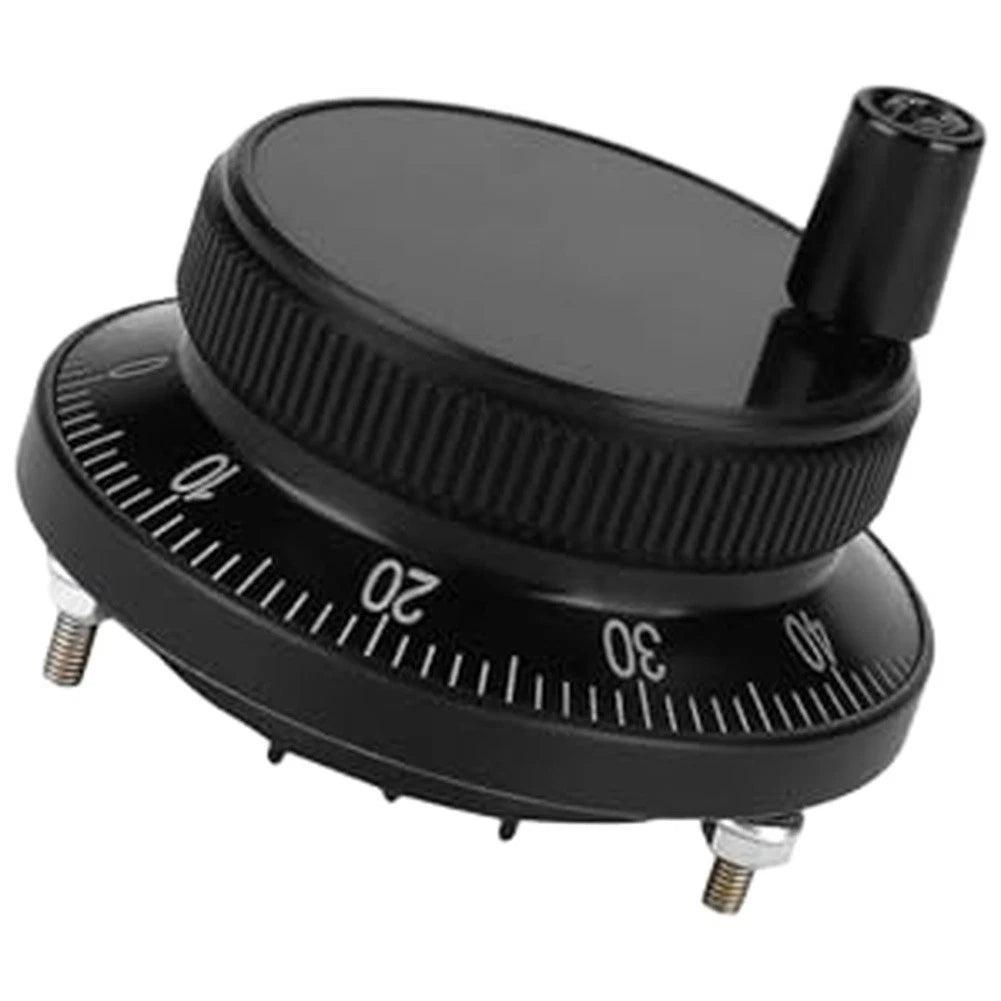 60mm CNC Handwheel Pulse Encoder for Lathe Milling with 6 Terminals