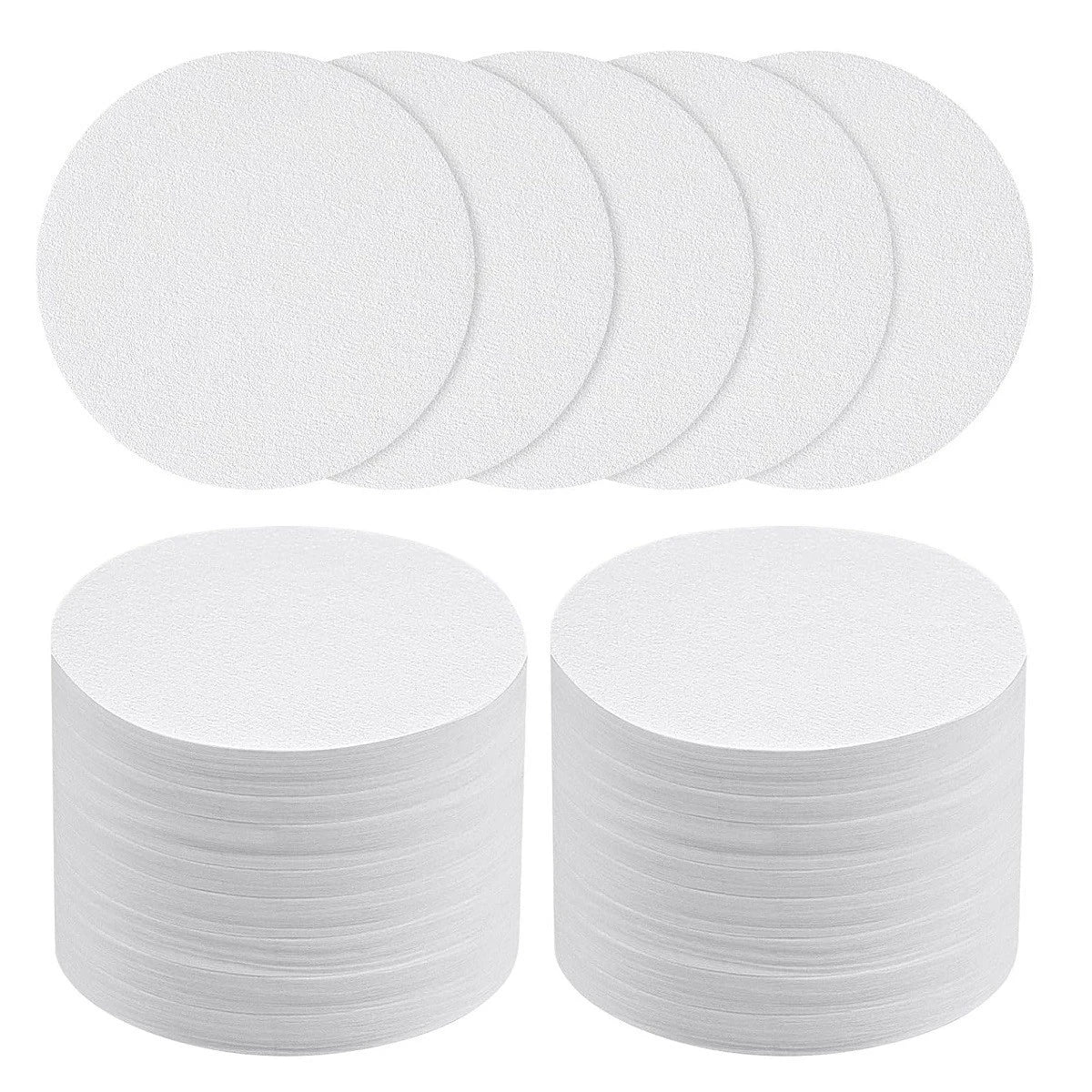 500pcs 51mm White Paper Espresso Filters for Coffee Machine