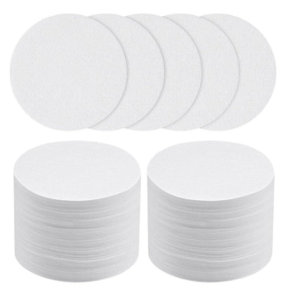 500pcs 51mm White Paper Espresso Filters for Coffee Machine
