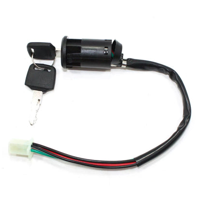 4 Wire Ignition Key Switch for 50cc-250cc ATV Quad Dirt Bike (All Years)