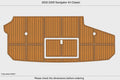 EVA Foam Faux Teak Deck Floor for Navigator 44 Classic (2002–2005)